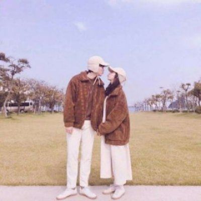 幸福的情侣头像 高清韩系情侣头像一对