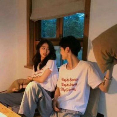 幸福的情侣头像 高清韩系情侣头像一对