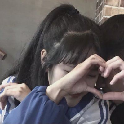 情头挡脸图片两个人 情头挡脸一人一张