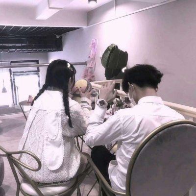 情头挡脸图片两个人 情头挡脸一人一张