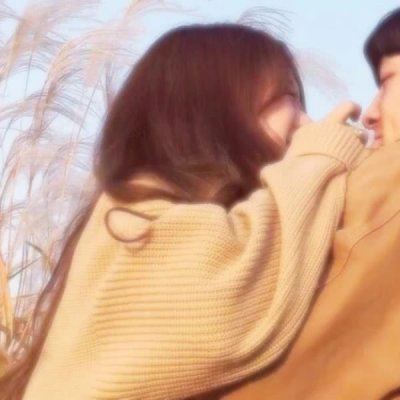 超甜蜜情头 情头 情侣 双人抱抱