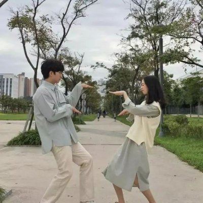 情头 情侣 双人小清新 情侣头像唯美一对小清新