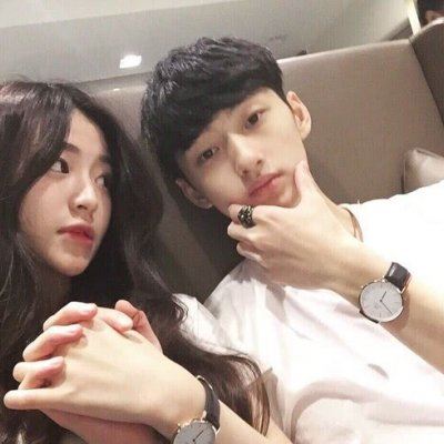 抖音情侣头像个性呆萌 抖音情侣头像个性版手绘图片