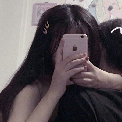 情侣头像手机遮脸两人高清 超好看的手机挡脸情侣头像