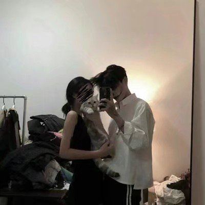情侣头像手机遮脸两人高清 超好看的手机挡脸情侣头像
