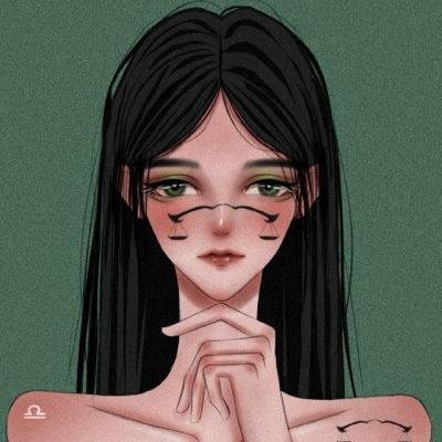 手绘头像十二星座个性 十二星座简笔画头像女生