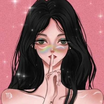 手绘头像十二星座个性 十二星座简笔画头像女生