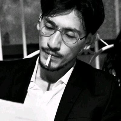 黑白高清情侣头像一男一女 黑白系情侣头像高清