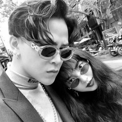 黑白高清情侣头像一男一女 黑白系情侣头像高清