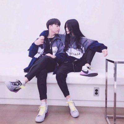 搞笑的情侣头像一对 情头 情侣 搞笑