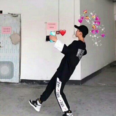 抖音爱心发射情侣头像 抖音情感头像图片