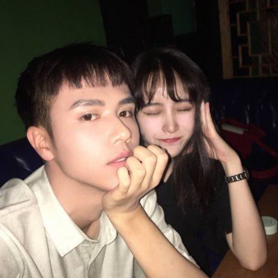 情头简约风 情侣头像韩国风