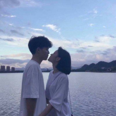 唯美情头一对两张真人 好看情头 一对一