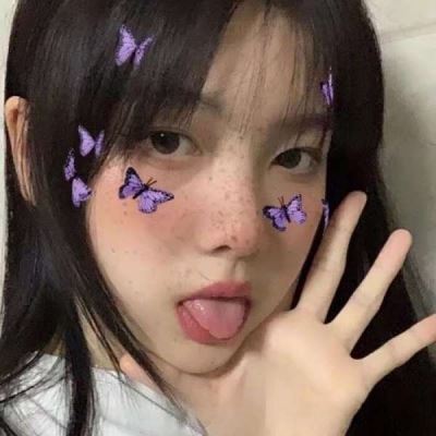 紫色系优质女头真人 紫色系优质女头真人小红书