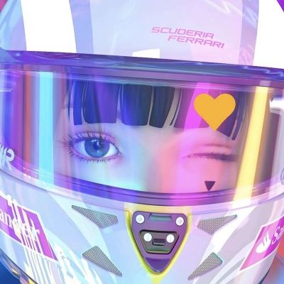 机车女孩头像动漫情头 机车女孩头像动漫黑白