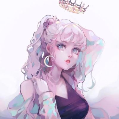 高冷女生头像 手绘头像女生唯美冷傲