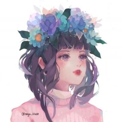 高冷女生头像 手绘头像女生唯美冷傲