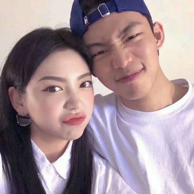 情头 情侣 双人 个性 一对 超萌个性情头一对两张