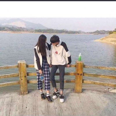 超甜的情头一人一半最新 小清新的情头