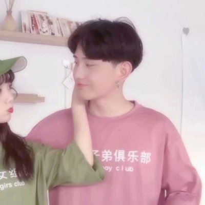 个性情侣头像呆萌一对 傻的个性的情侣头像