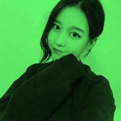 绿头发情头 