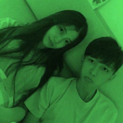绿头发情头 