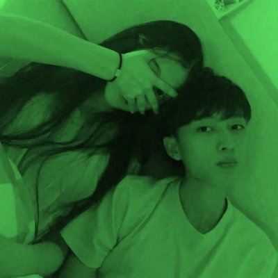 绿头发情头 