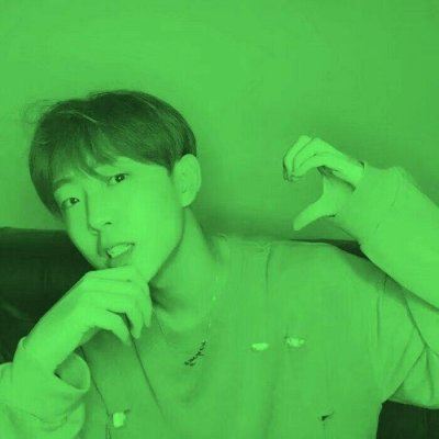 绿头发情头 