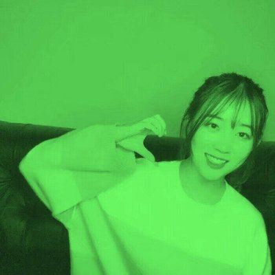绿头发情头 