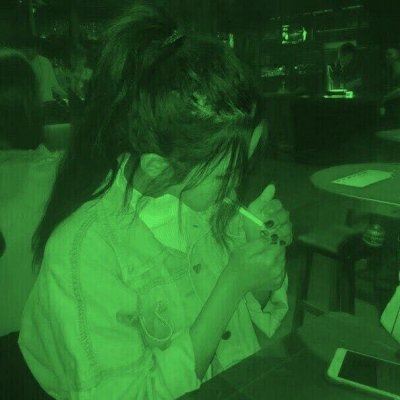 绿头发情头 