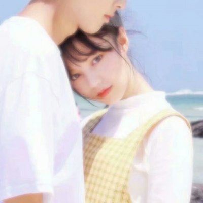 情侣头像学院风 