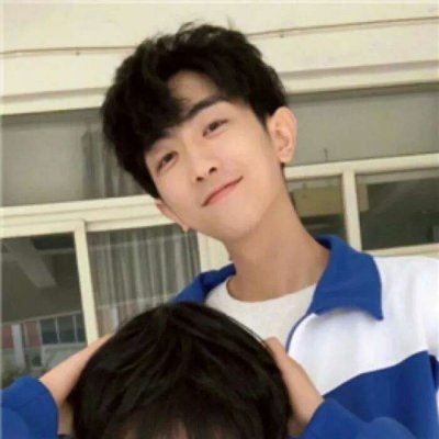 情侣头像学院风 