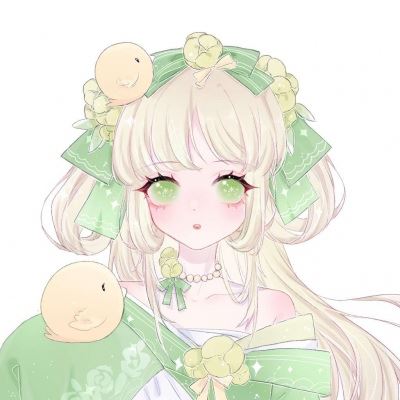 卡哇伊卡通头像女生 卡通动漫女头