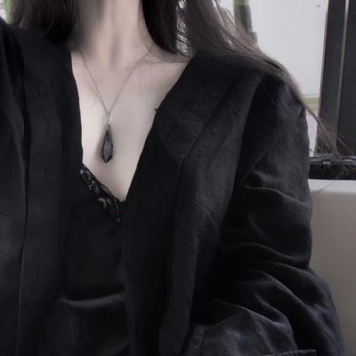 身体部位黑色系女头 优质黑色系部位女头像