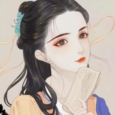 手绘古风女头像 古风小姐姐的头像