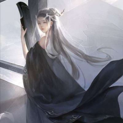 手绘古风女头像 古风小姐姐的头像