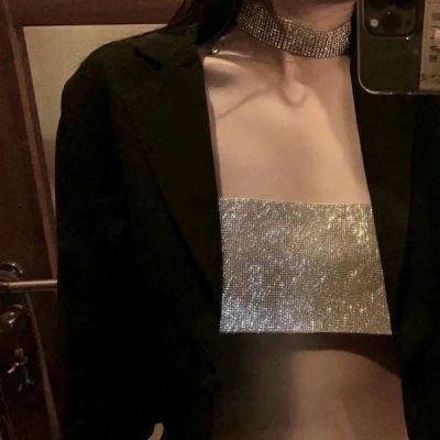 身体部位黑色系女头 优质黑色系部位女头像