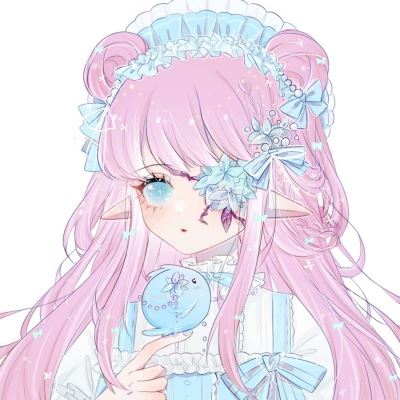 卡哇伊卡通头像女生 卡通动漫女头