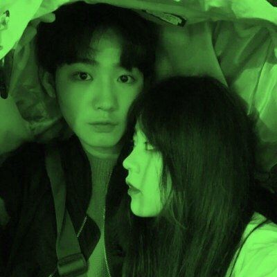 绿色系列的情头 绿色系情头两个人