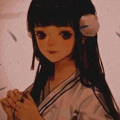 古风头像女红色滤镜 唯美红色滤镜古风女头图片