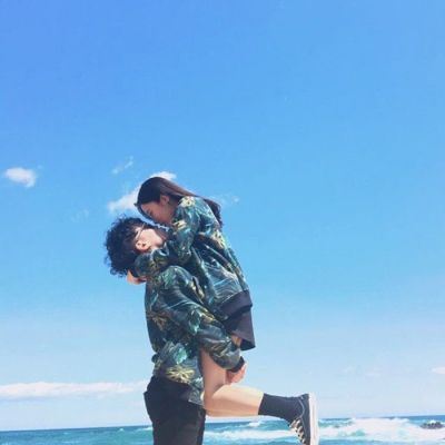 背景是蓝天白云的情头 男女情头 带蓝天白云的