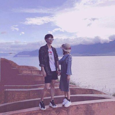 背景是蓝天白云的情头 男女情头 带蓝天白云的
