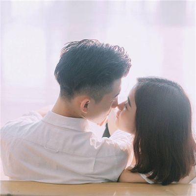 情头暧昧的 情侣头像朦胧