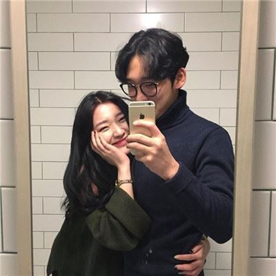 森系唯美清新情侣头像 情头森系小清新暖