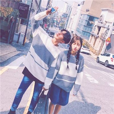 微信情侣头像浪漫清新个性一点的 情头 情侣 清新