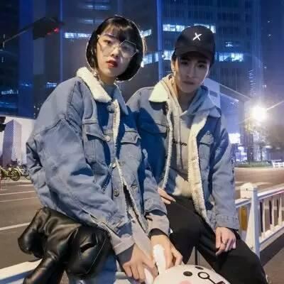情头 情侣 双人同框 甜蜜情头一人一张