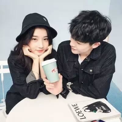 情头 情侣 双人同框 甜蜜情头一人一张