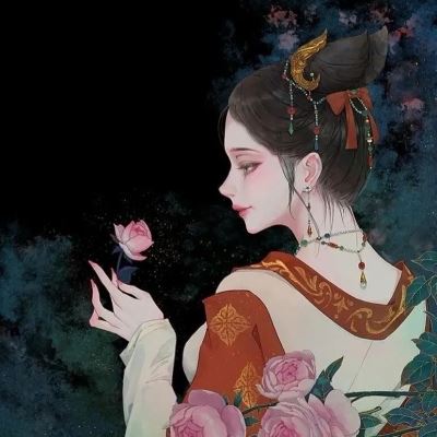 动漫人物女头像 唯美古风 古风动漫人物头像女生