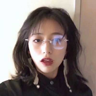 眼镜控女头像 眼镜动漫女头像