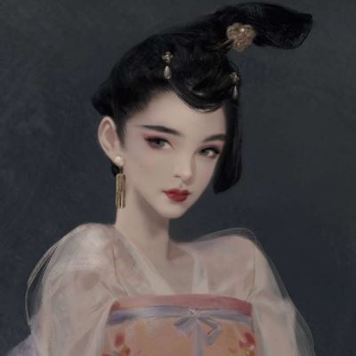 成熟高冷气质女生头像漫画 